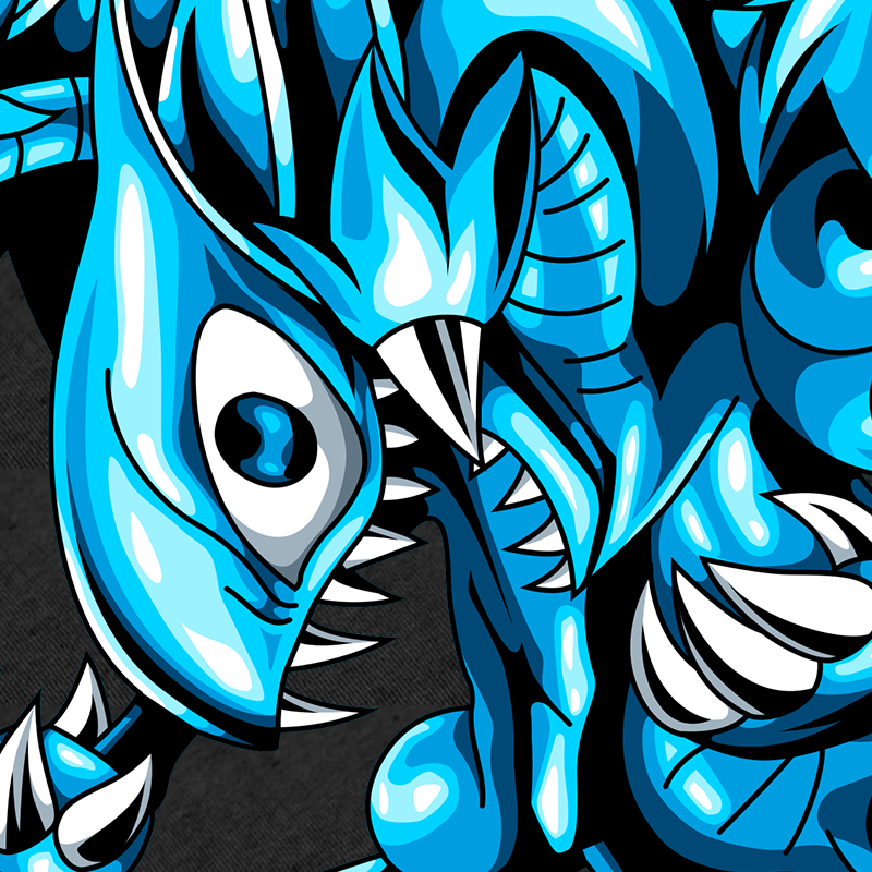 *New* Oversize "Ultimate Blue Eyed Toon" Shirt