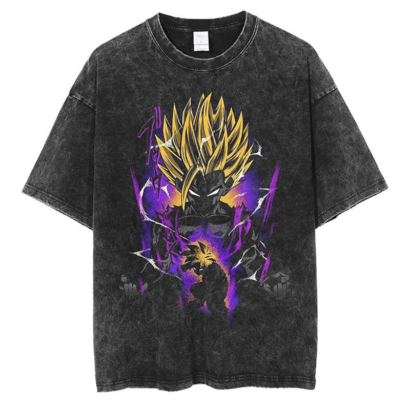 Oversize & Vintage "DBZ" Shirts