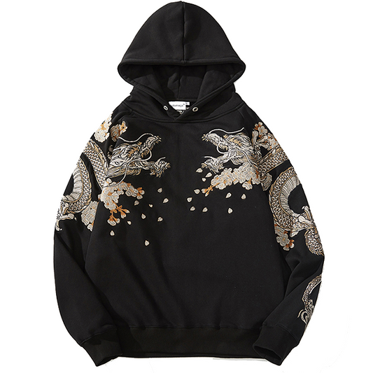 Hoodie Premium - "Chinese Dragon" (embroidyment)