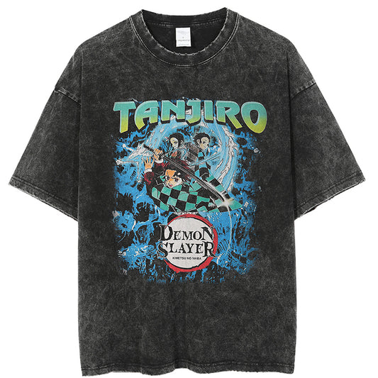 Oversize & Vintage "Tanjiro" Shirt